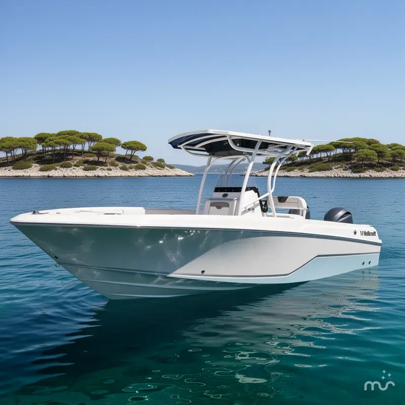 Slide: The Image of Wellcraft 222 Fisherman 2025 - 2