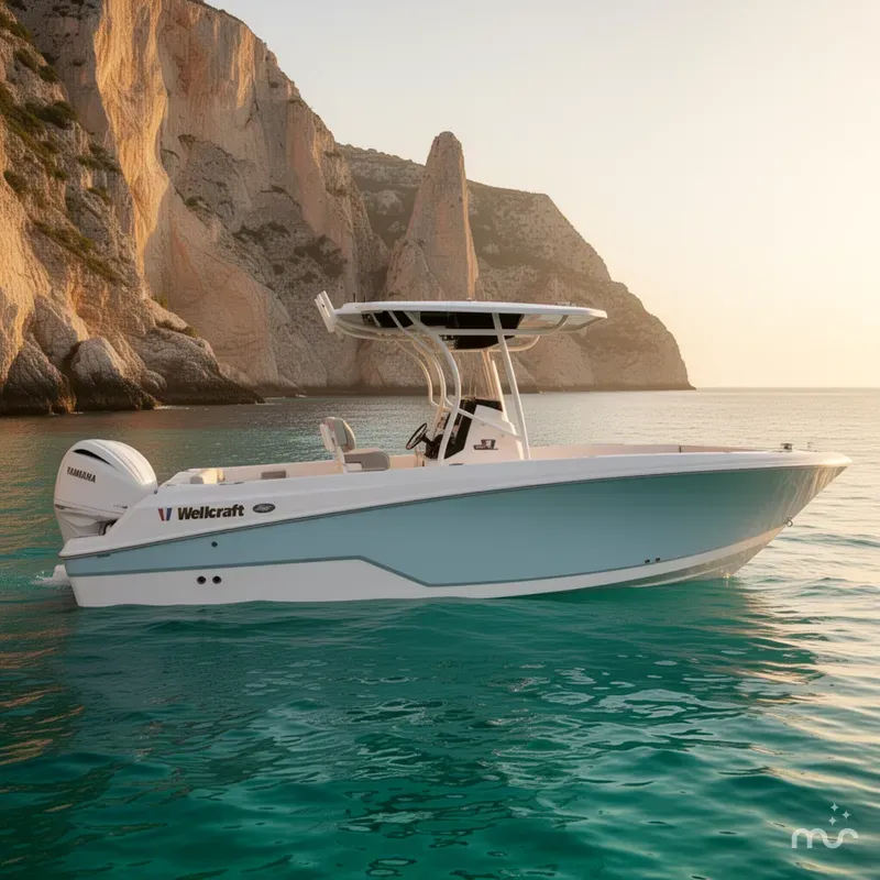 Slide: The Image of Wellcraft 242 Fisherman 2025 - 2