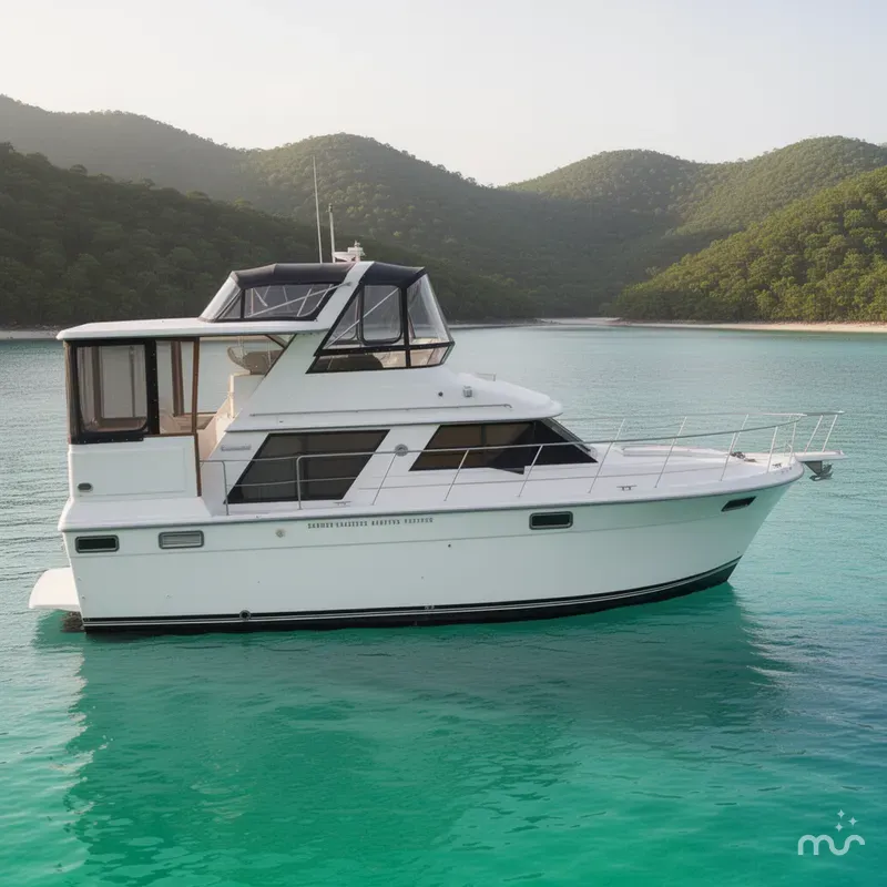 The Image of Carver Yachts 42 Aft Cabin Motor Yacht 1987 - 0