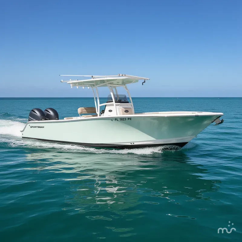 Slide: The Image of Sportsman Heritage 251 Center Console 2015 - 2