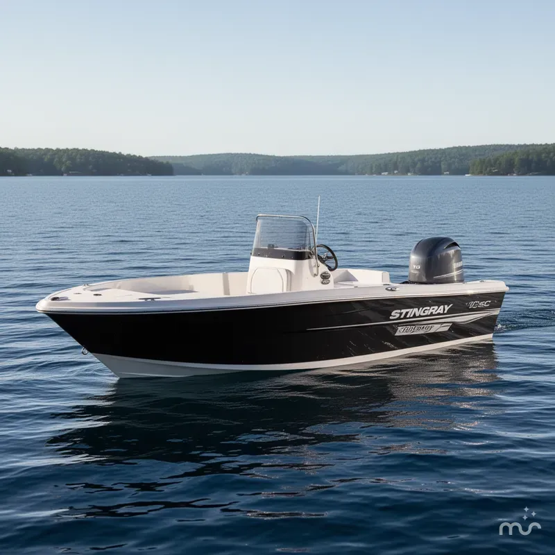 Slide: The Image of Stingray 172SC Side Console Deck bt 2025 - 0
