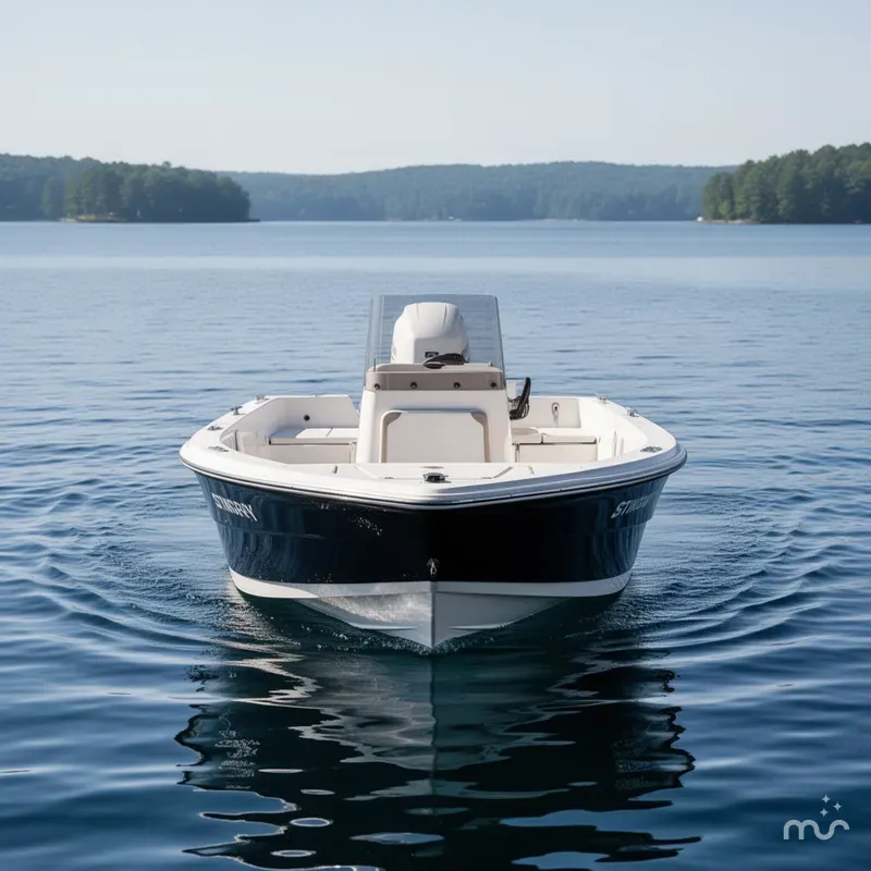 Slide: The Image of Stingray 172SC Side Console Deck bt 2025 - 3