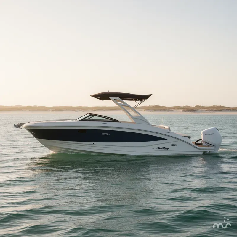 Slide: The Image of Sea Ray SDX 270 Outboard 2024 - 1