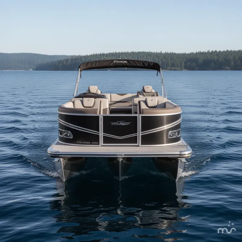 Slide: The Image of Tahoe LTZ 2385 Quad Lounge Shift SS & Honda 4-Stroke EFI 2025 - 1