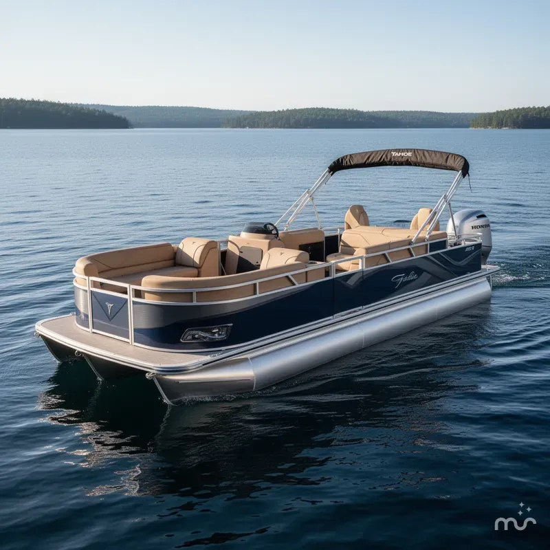 Slide: The Image of Tahoe Sport 2385 Rear Fish & Honda 4-Stroke EFI 2025 - 0