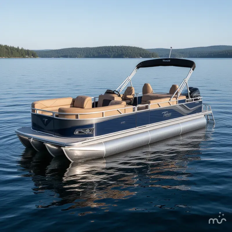 Slide: The Image of Tahoe Sport 2385 Rear Fish & Honda 4-Stroke EFI 2025 - 2