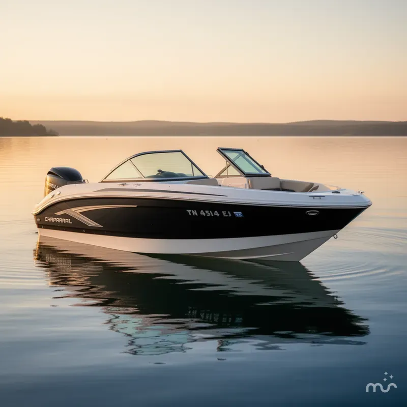Slide: The Image of Chaparral 18 H2O Ski & Fish 2014 - 0