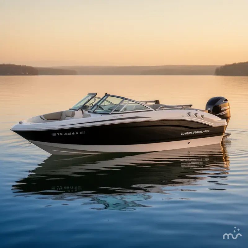 Slide: The Image of Chaparral 18 H2O Ski & Fish 2014 - 1