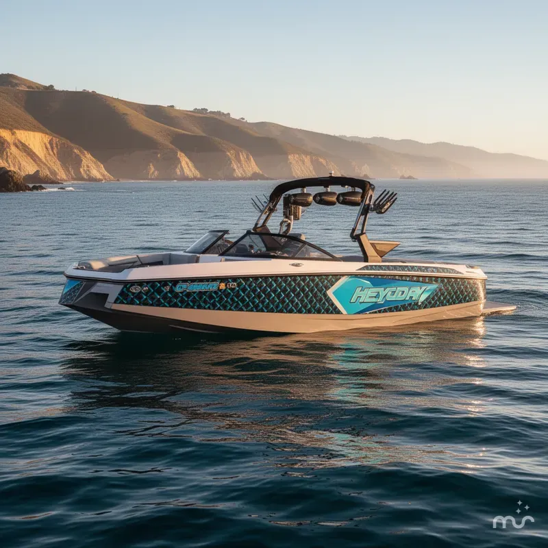 Slide: The Image of Heyday Wake Boats WTSurf 2018 - 4