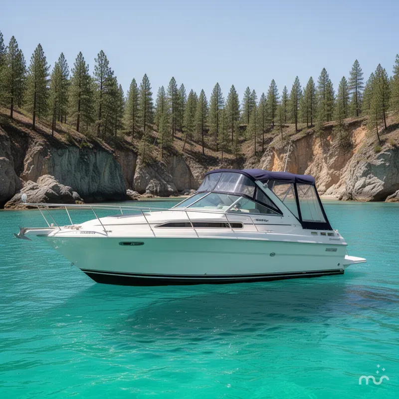 Slide: The Image of Sea Ray 270 Sundancer 1988 - 2