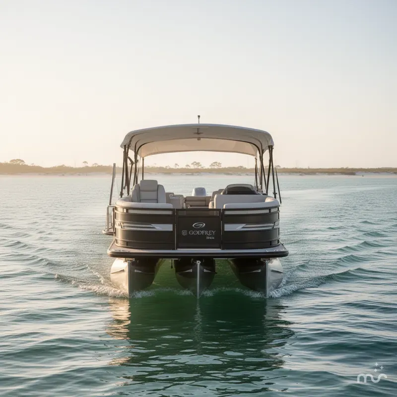 Slide: The Image of Godfrey AquaPatio Sundeck 275 SDC 2026 - 2