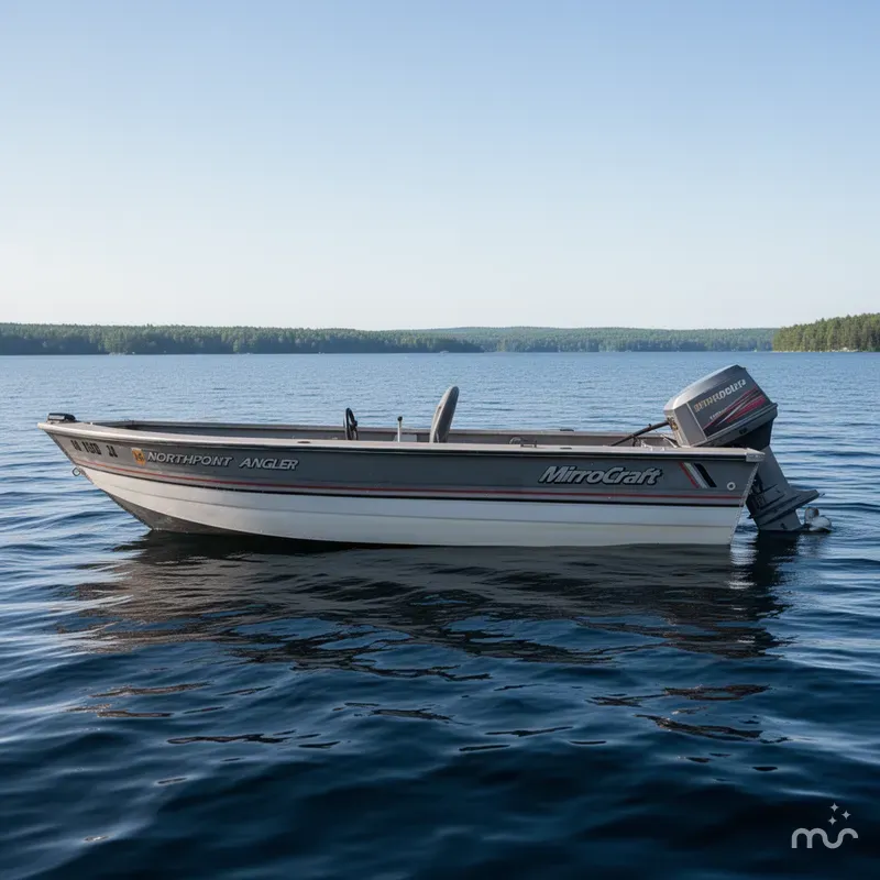 Slide: The Image of MirroCraft NORTHPOINT ANGLER 1988 - 1