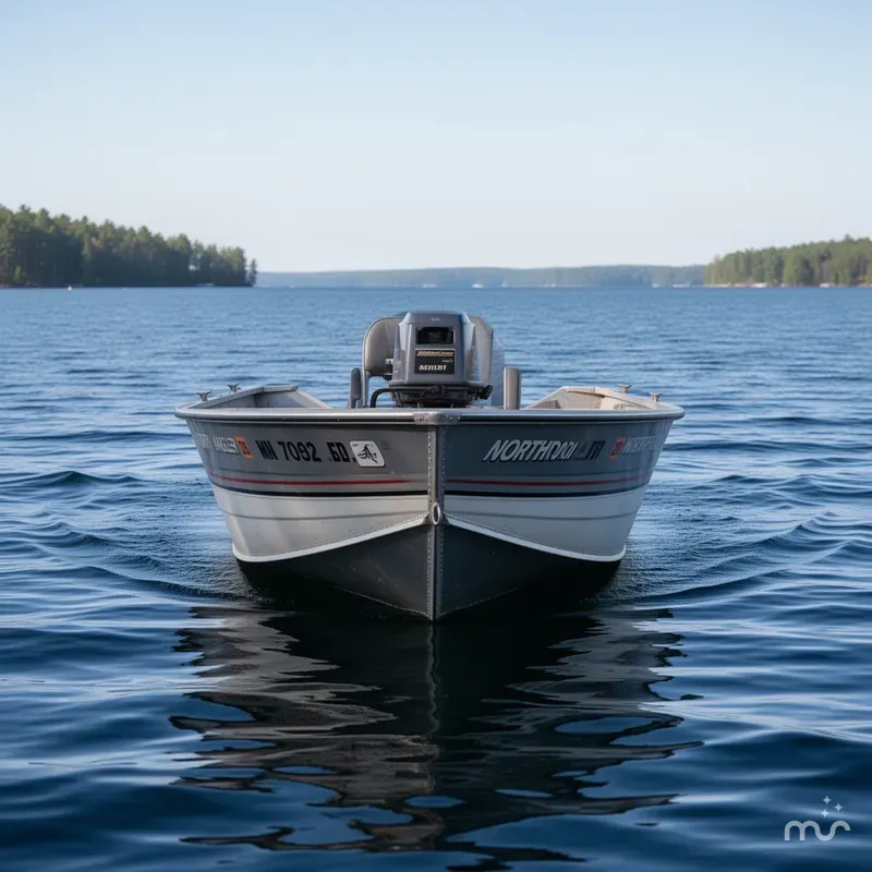 Slide: The Image of MirroCraft NORTHPOINT ANGLER 1988 - 2