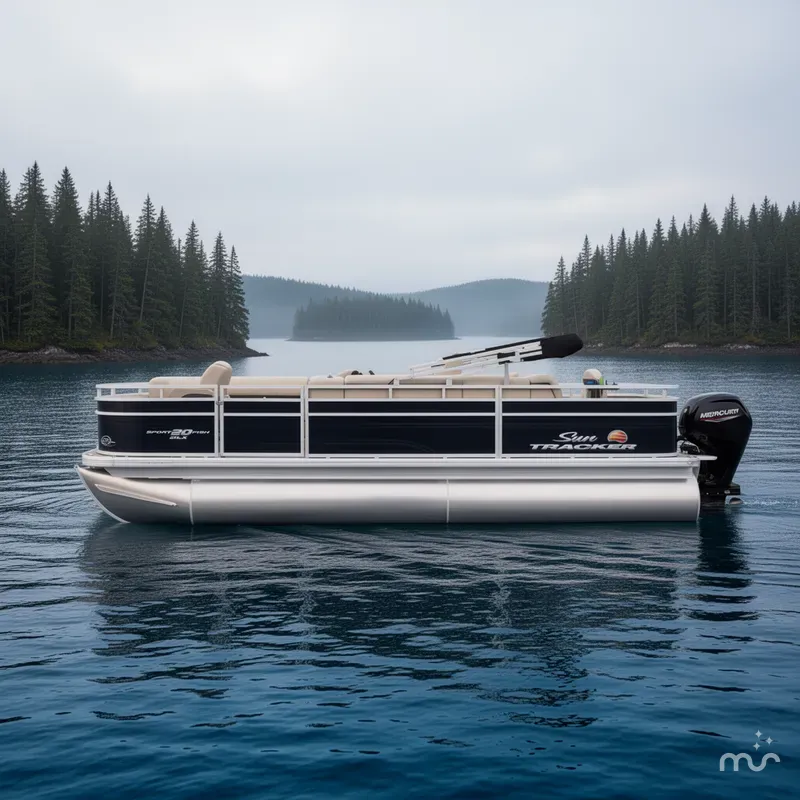 Slide: The Image of Sun Tracker SportFish 20 DLX 2025 - 2