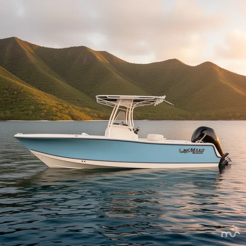 Slide: The Image of Mako 214 Center Console 2025 - 2