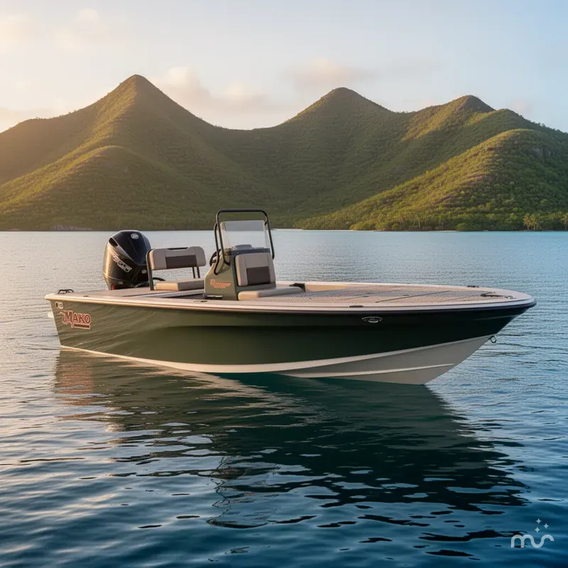 Slide: The Image of Mako 18 Pro Skiff Backwater Edition 2025 - 2