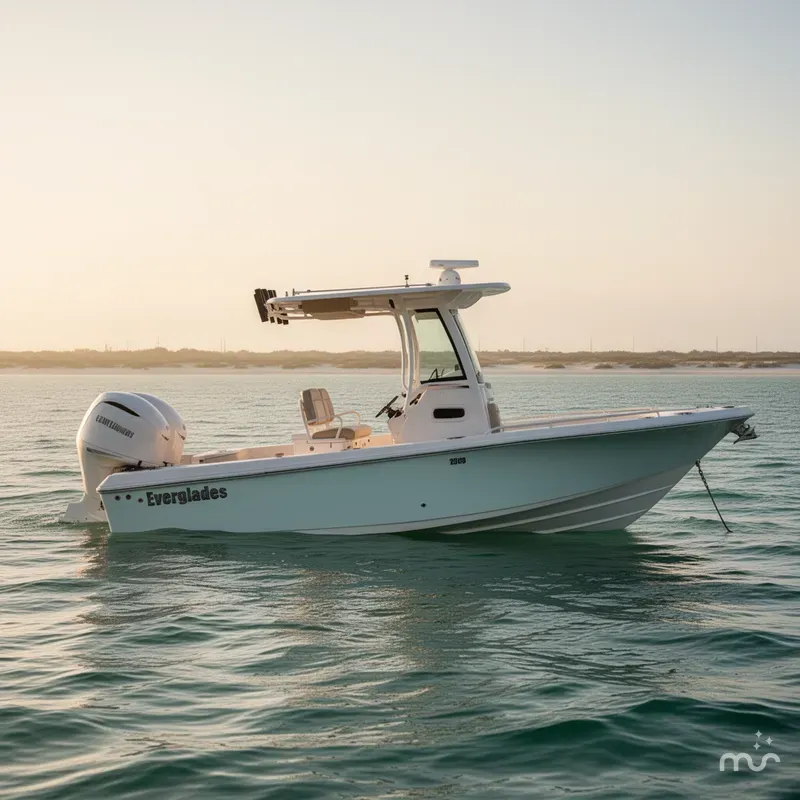 Slide: The Image of Everglades 253 Center Console 2025 - 2