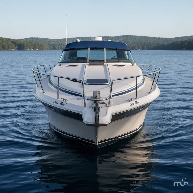 Slide: The Image of Sea Ray 370 Express Cruiser 1992 - 0