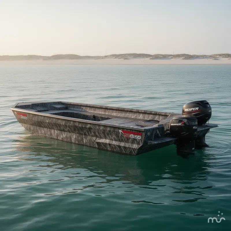 Slide: The Image of Reaper Boats 656 STEP TRANSOM MID DECK 2025 - 0