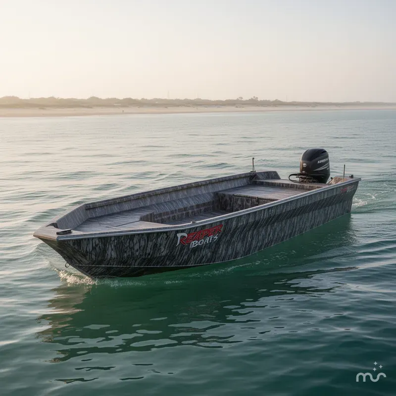 Slide: The Image of Reaper Boats 553 STEP TRANSOM MID DECK 2025 - 1