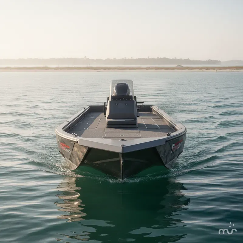 Slide: The Image of Reaper Boats 550 HI DECK 2025 - 2