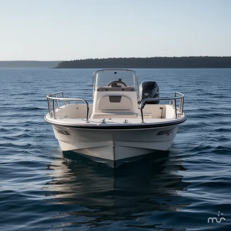 Slide: The Image of Boston Whaler 150 Montauk 2013 - 2