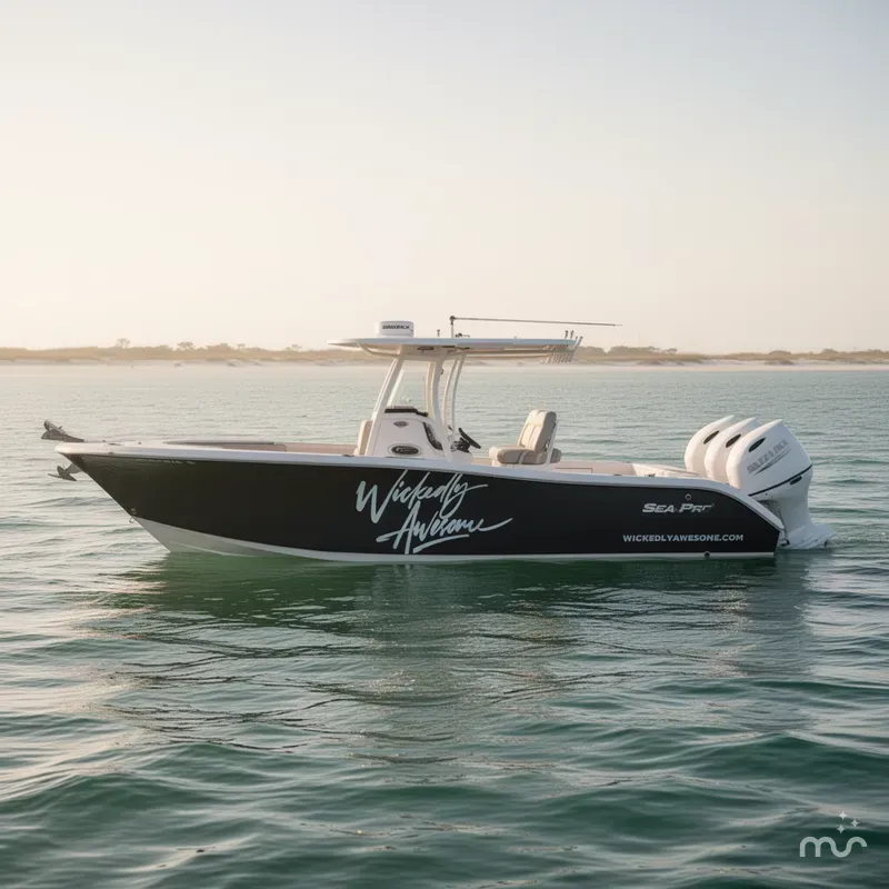 Slide: The Image of Sea Pro 259 DLX 2021 - 2