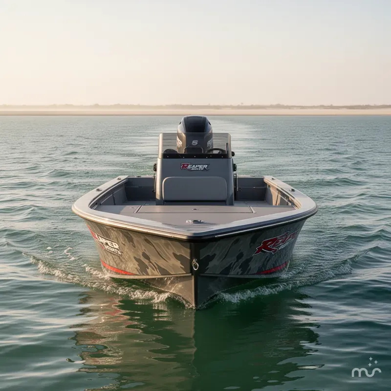Slide: The Image of Reaper Boats 550 HI DECK 2025 - 2