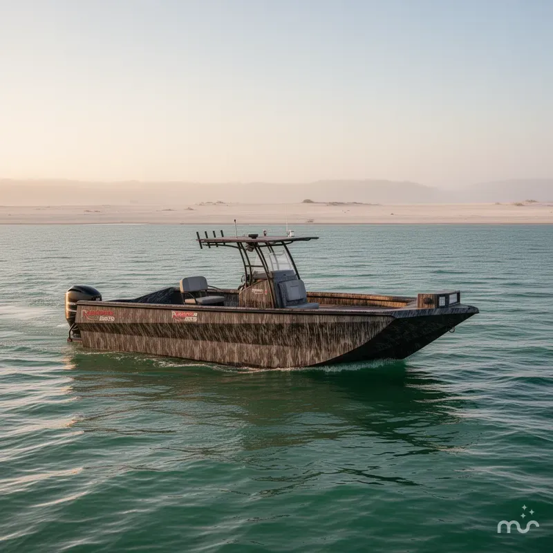 Slide: The Image of Reaper Boats 553 STEP TRANSOM MID DECK 2025 - 1