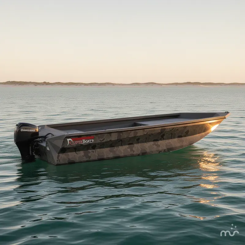 Slide: The Image of Reaper Boats 550 HI DECK 2025 - 2