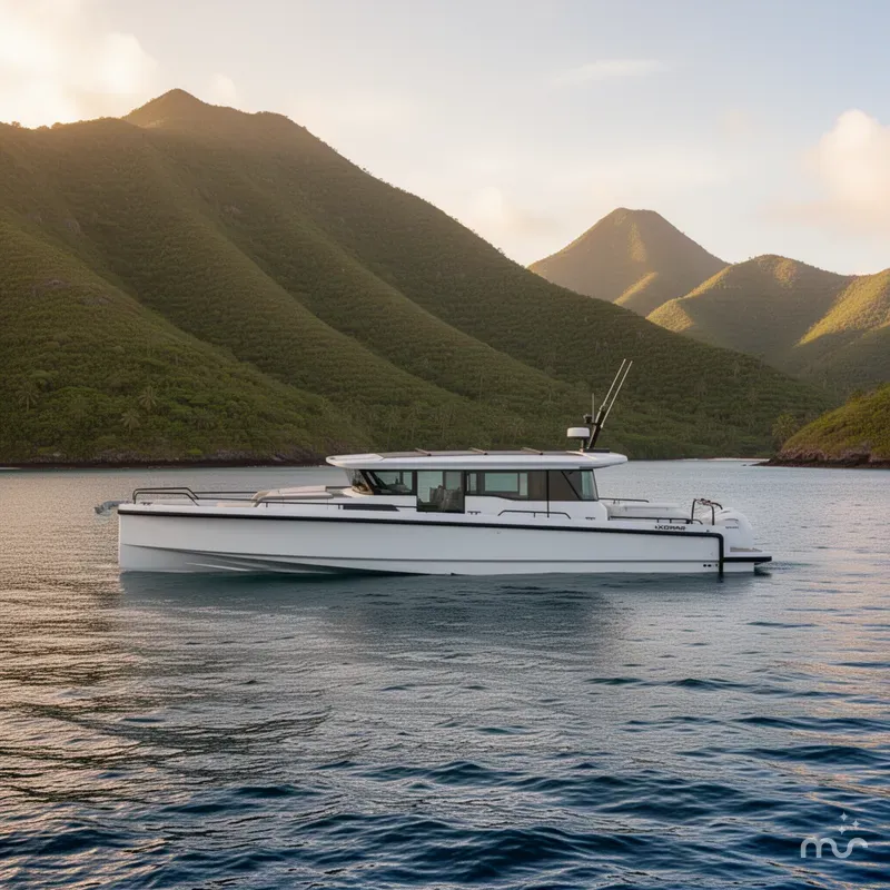 Slide: The Image of Axopar 45 XC Cross Cabin 2025 - 2