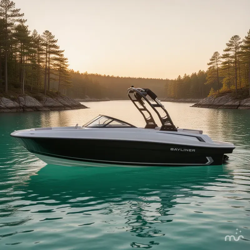 Slide: The Image of Bayliner VR4 Bowrider I/O 2025 - 2
