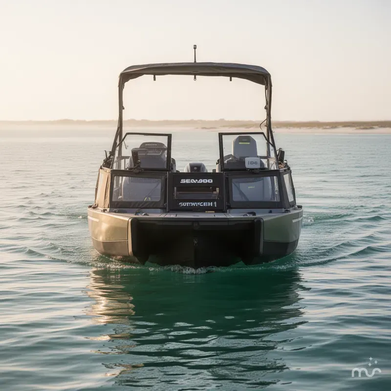 Slide: The Image of Sea-Doo Switch™ Fish 18 - 170 Hp Galvanized 2025 - 3