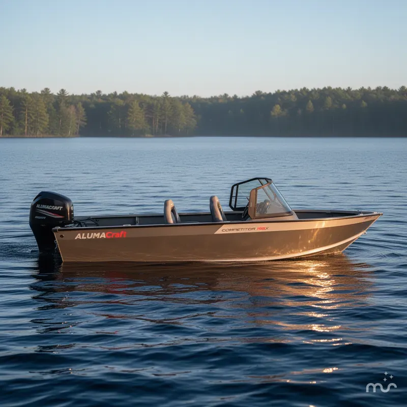 Slide: The Image of Alumacraft Competitor 195X Sport 2025 - 2