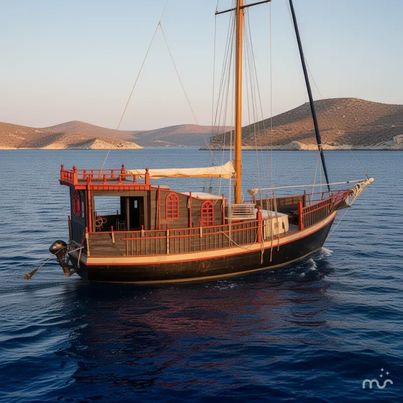 Slide: The Image of Watkins 27 Pirate Ship! 1982 - 2