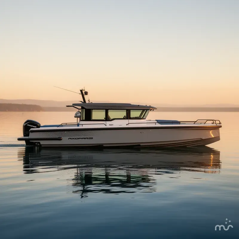 Slide: The Image of Axopar 37 XC Cross Cabin 2025 - 0
