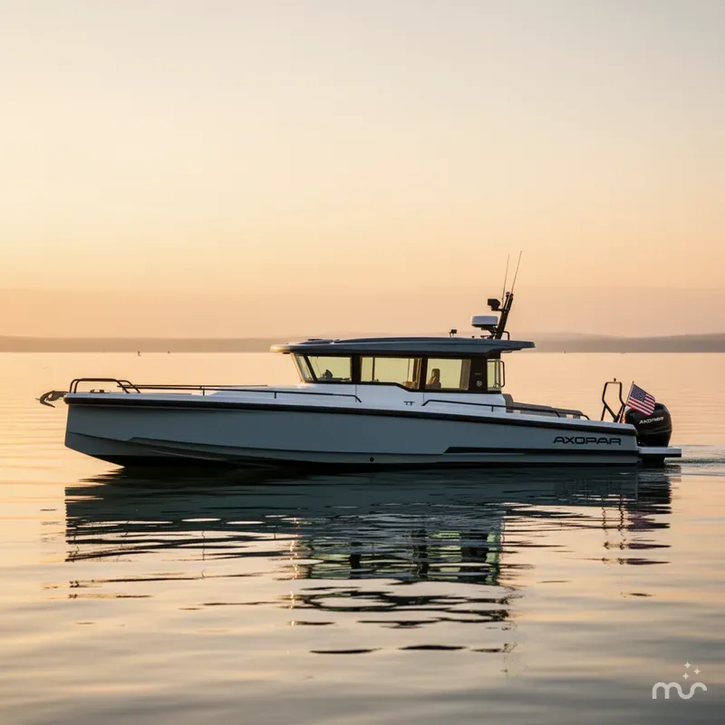 Slide: The Image of Axopar 37 XC Cross Cabin 2025 - 1