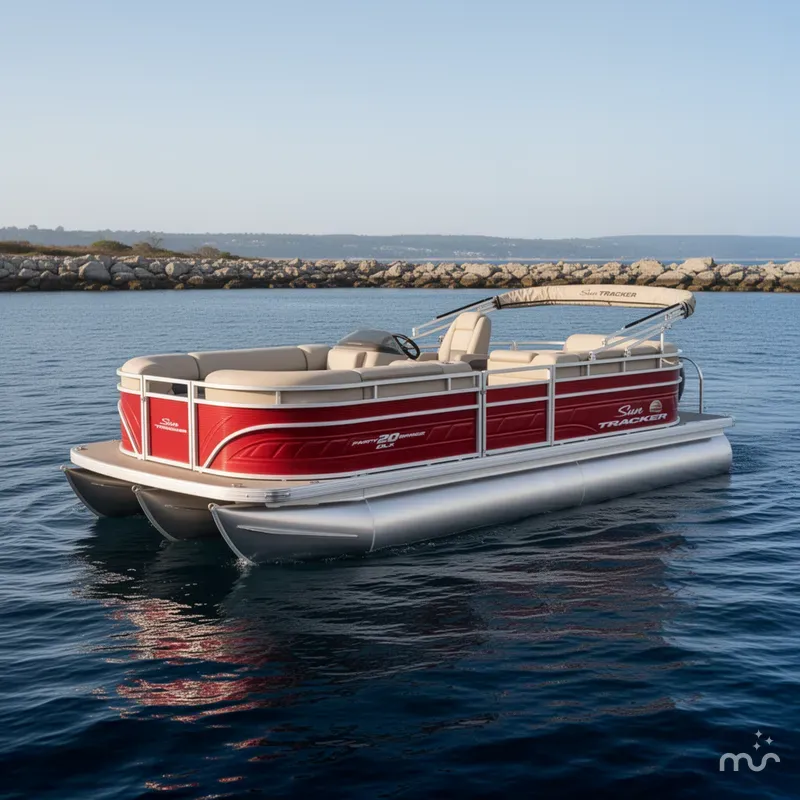 The Image of Sun Tracker Party Barge 20 DLX 2025 - 0