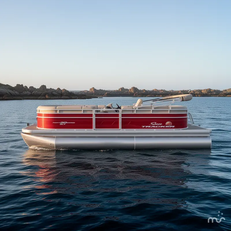 Slide: The Image of Sun Tracker Party Barge 20 DLX 2025 - 2