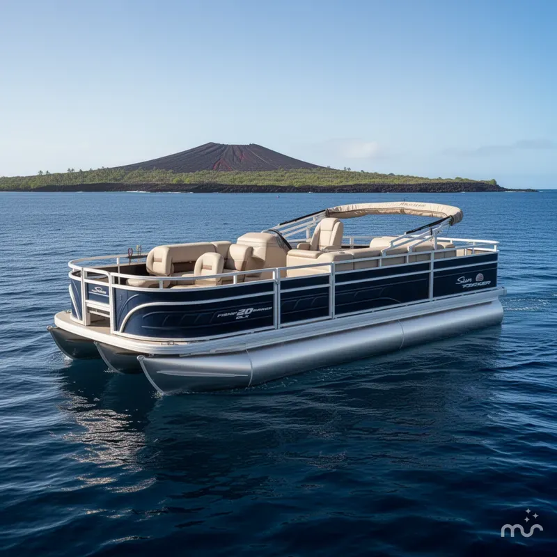 The Image of Sun Tracker Fishin' Barge 20 DLX 2025 - 0