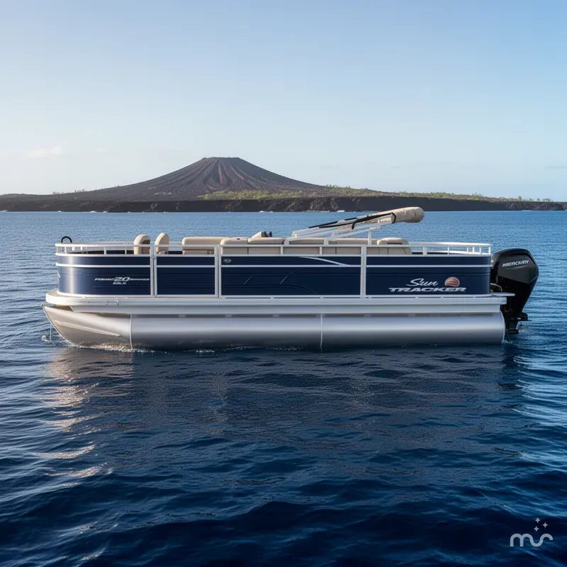 Slide: The Image of Sun Tracker Fishin' Barge 20 DLX 2025 - 2