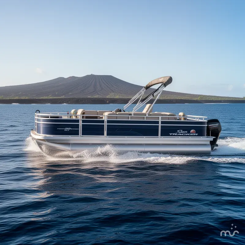 Slide: The Image of Sun Tracker Fishin' Barge 20 DLX 2025 - 4