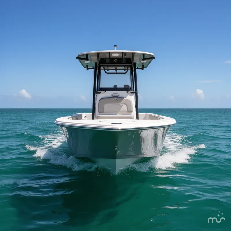 Slide: The Image of Sportsman Masters 227 Bay Boat 2025 - 2
