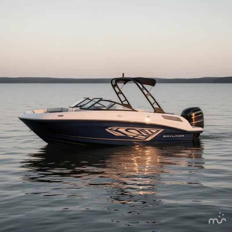Slide: The Image of Bayliner VR5 Bowrider OB 2025 - 3