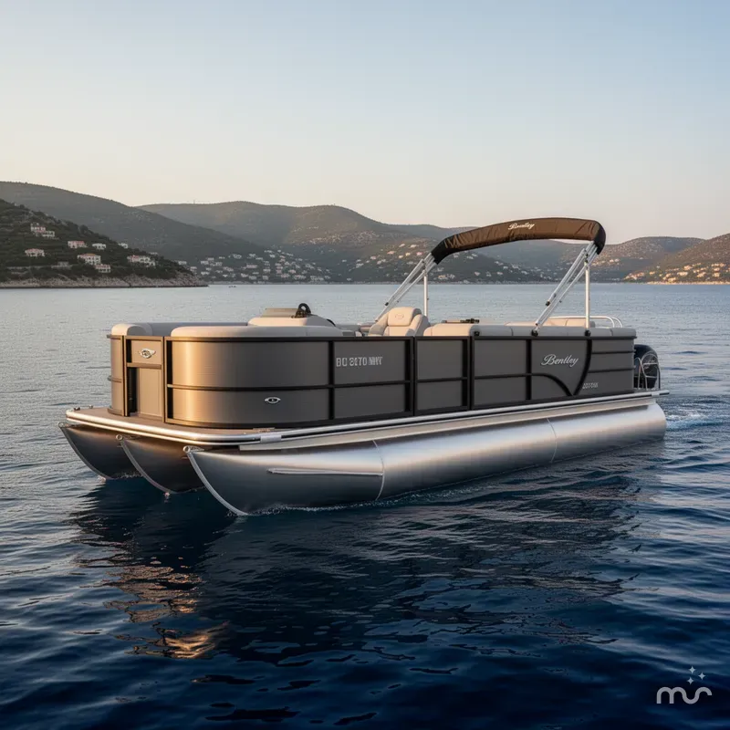 Slide: The Image of Bentley Pontoons Legacy 200 Fish 2023 - 2