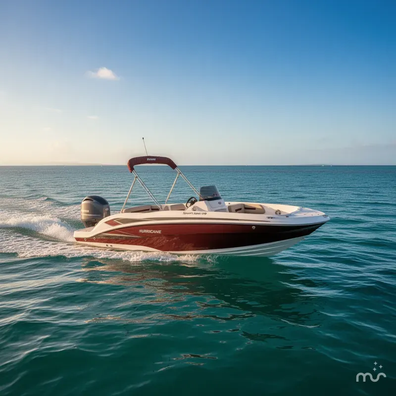 Slide: The Image of Hurricane SunDeck Sport 205 OB 2025 - 2