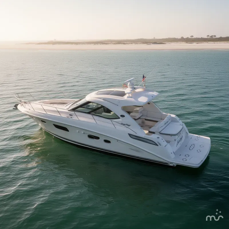 Slide: The Image of Sea Ray 43 Sundancer 2009 - 1