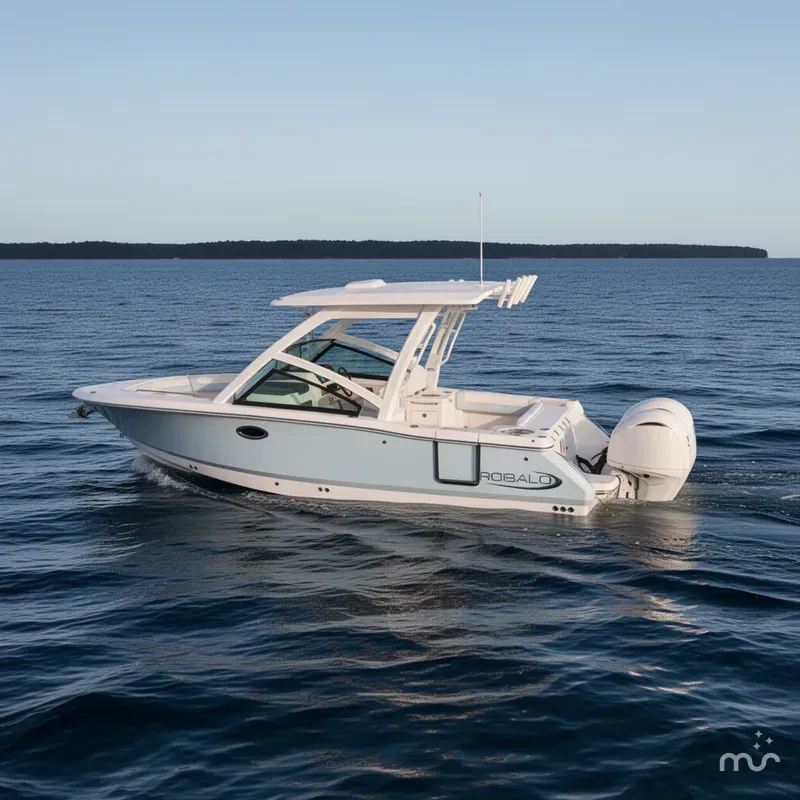 Slide: The Image of Robalo R257 Dual Console 2025 - 1