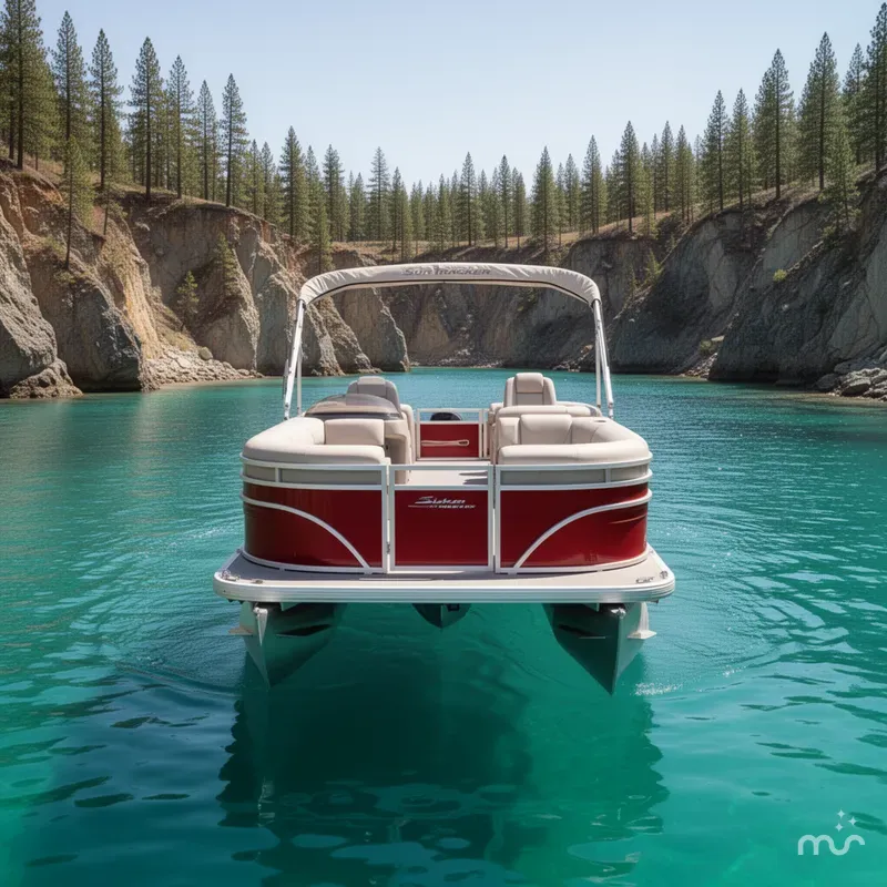 Slide: The Image of Sun Tracker Party Barge 24 DLX 2025 - 3