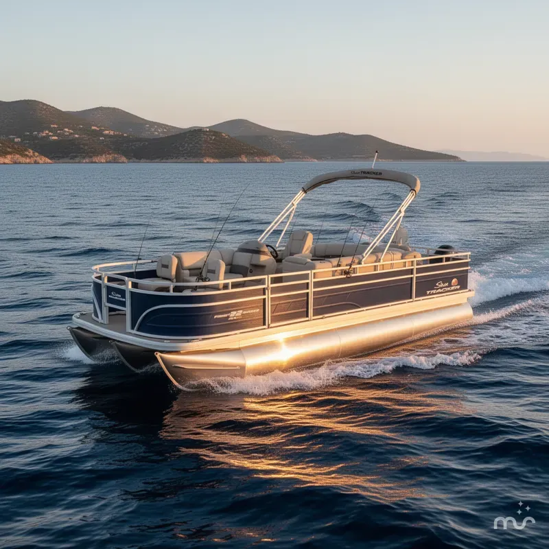 Slide: The Image of Sun Tracker Fishin' Barge 22 XP3 2025 - 4